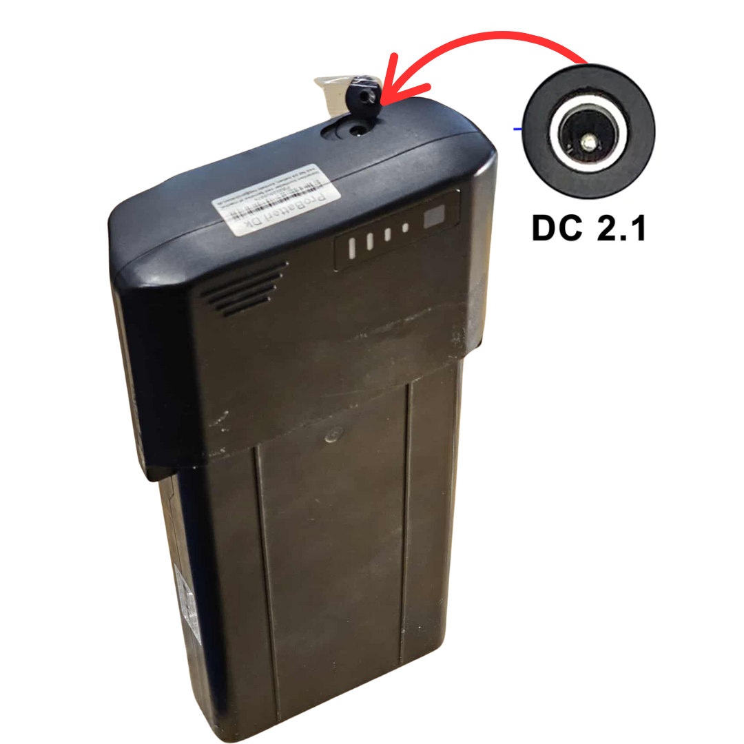 Ansmann 36V 11,6Ah kompatibelt elcykel batteri