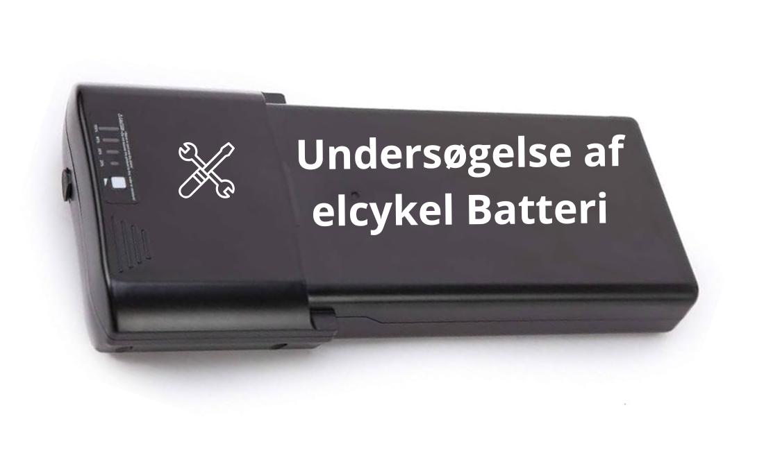 Undersøgelse af batteri til elcykel